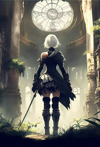 Nier Automata Card Skins