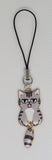 Phone Charms "Gray Tabby Cat Tail Dangle"