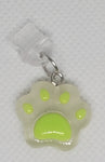 Phone Charms "Green Paw"