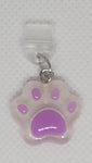 Phone Charms "Purple Paw"