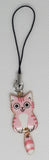 Phone Charms "Pink Cat Tail Dangle"