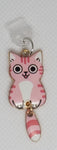 Phone Charms "Pink Cat Tail Dangle"