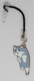 Phone Charms "Gray and White Cat Scruff"