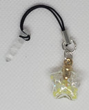 Phone Charms "Yellow Dazzle Star"