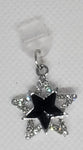 Phone Charms "Black Diamond Star"