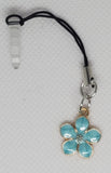 Phone Charms  "Blue Sakura Blossom"