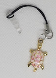 Phone Charms  "Pink Turtle"