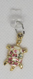 Phone Charms  "Floral Turtle"