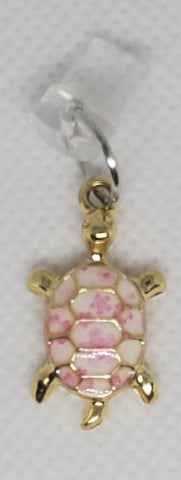 Phone Charms  "Pink Turtle"