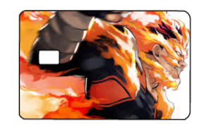 MHA "2 Flame" Card Skin