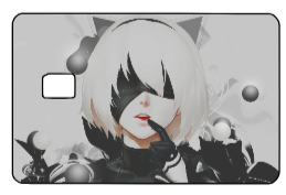 Nier Automata "2B Cute" Card Skin