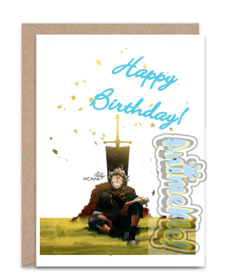 Greeting Card Asta Happy Birthday Card