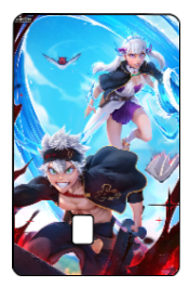 Black Clover "Asta and Noelle Attack" Card Skins