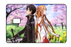 SAO "Asuna N Kirito" Card Skin