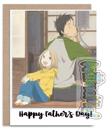 Greeting Card- Back to Back- Father's Day Card