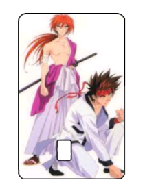 Rurouni Kenshin "Bad Boys" Card Skin