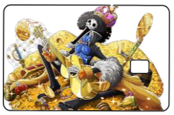 One Piece "Brook Gold" Card Skin