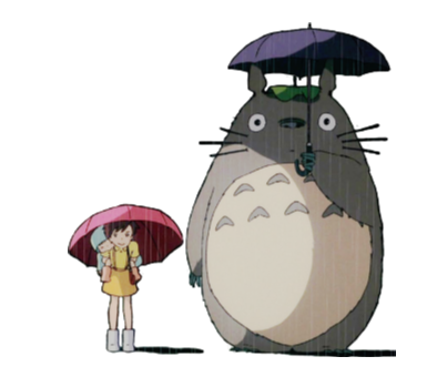 Studio Ghibli "Bus Stop" Wall Decal