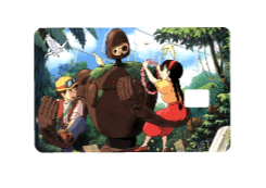 Studio Ghibli "New Friends" Card Skin