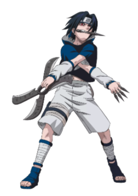 Naruto "Sasuke Crazy" Wall Decal