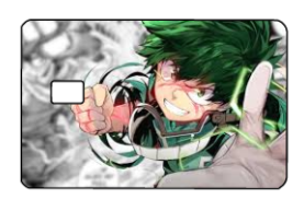 MHA "Deku Punch" Card Skin