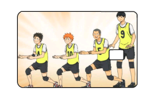 Haikyu!! "Encouragement" Card Skin