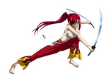 Fairy Tail "Erza Dual Sword" Wall Decal