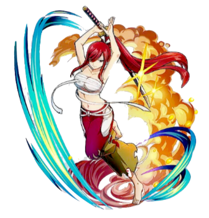 Fairy Tail "Erza Flame Circle" Wall Decal