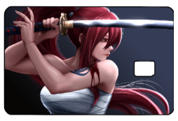 Fairy Tail "Erza Prepared" Card Skin