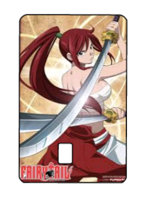 Fairy Tail "Erza Samurai" Card Skin