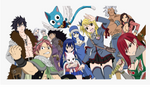 Fairy Tail "Group Journey" Wall Decal