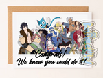 Greeting Card Fairy Tail Congratulations Card