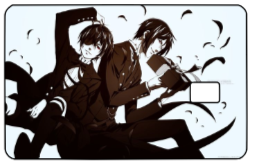 Black Butler "Feathers" Card Skin