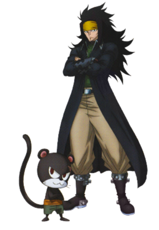 Fairy Tail "Gajeel and Lily Panther" Wall Decal