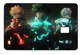 MHA "Glow" Card Skin