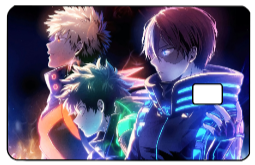 My Hero Academia "Glow" Card Skin