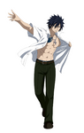 Fairy Tail "Gray Shirt" Wall Decal