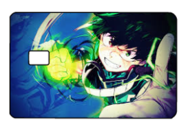 MHA "Green Punch" Card Skin