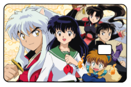 Inuyasha "Group Clouds" Card Skin