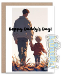 Greeting Card- Harvest Walk- Father's Day Card