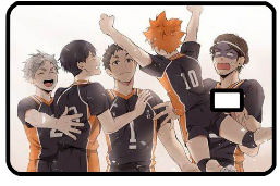 Haikyu!! "Horray" Card Skin