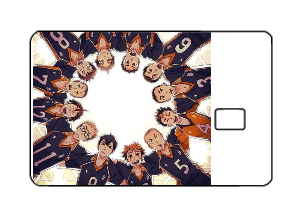 Haikyu!! "Huddle Up" Card Skin