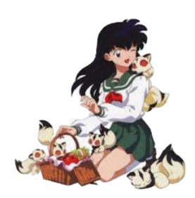 Inuyasha "Kagome Cubs" Wall Decals