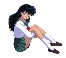 Inuyasha "Kagome Sit" Wall Decals