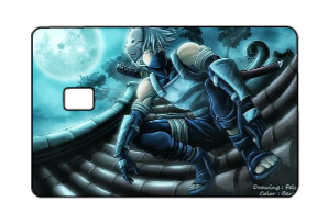 Naruto "Kakashi Rooftop" Card Skin