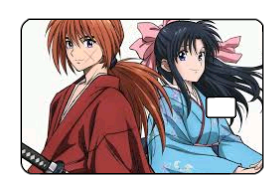 Rurouni Kenshin "Kenshin and Kaoru" Card Skin