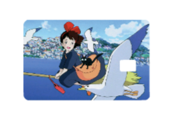 Studio Ghibli "Flying High" Card Skin