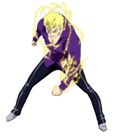 Fairy Tail "Laxus Electric Shock" Wall Decal