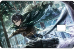 Attack on Titan "Levi" Card Skin