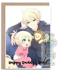 Greeting Card- Lion Puppet- Father's Day Card